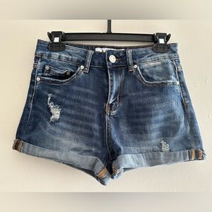 Indigo Rein Denim Shorts